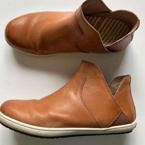 Taos leather booties